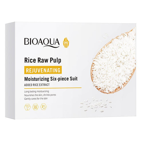 BIOAQUA - Rice Raw Pulp Rejuvenating Set